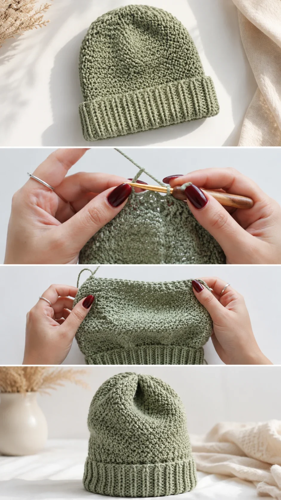 Crochet Maple Beanie: A Warm and Timeless Essential pattern