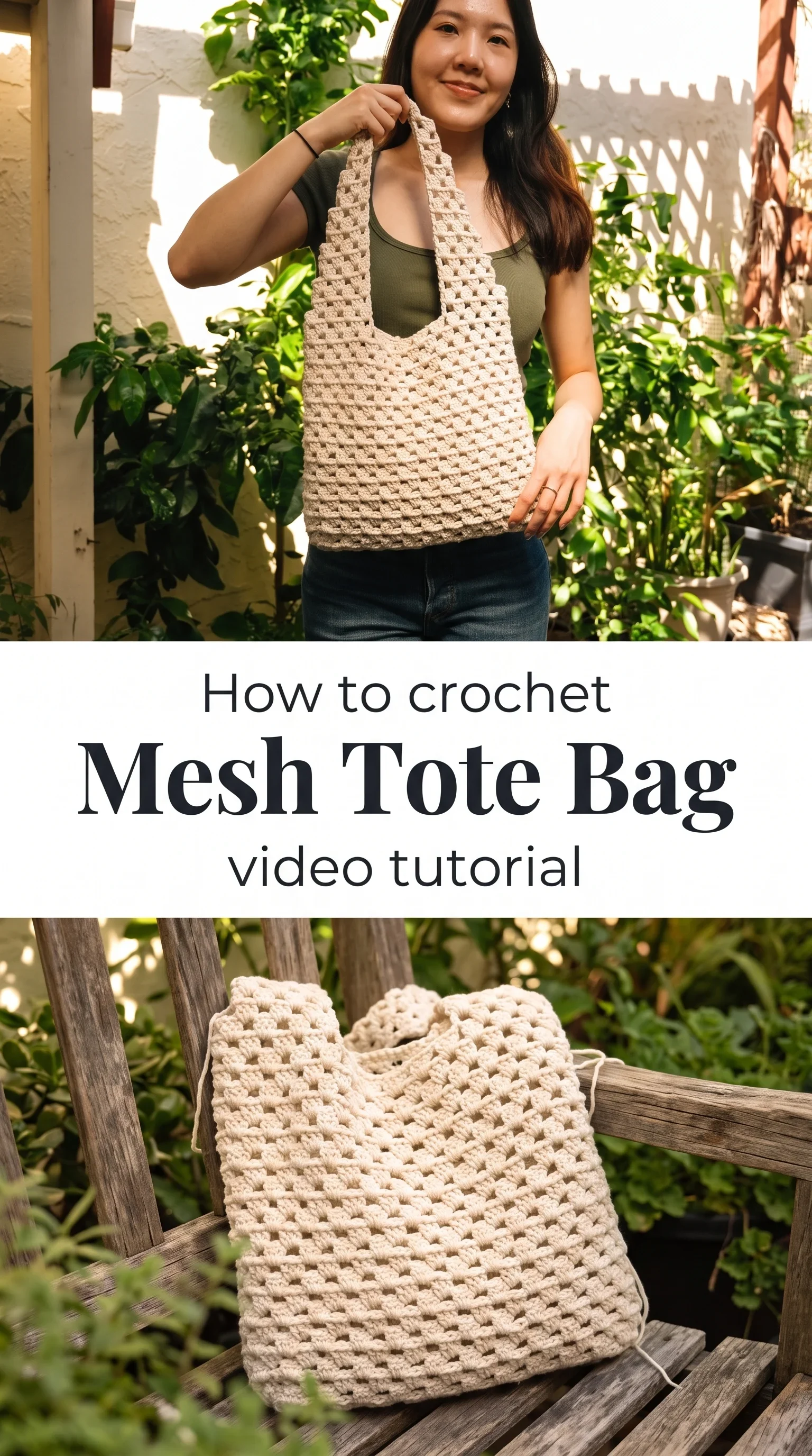 Crochet Mesh Tote: A Breezy Everyday Essential