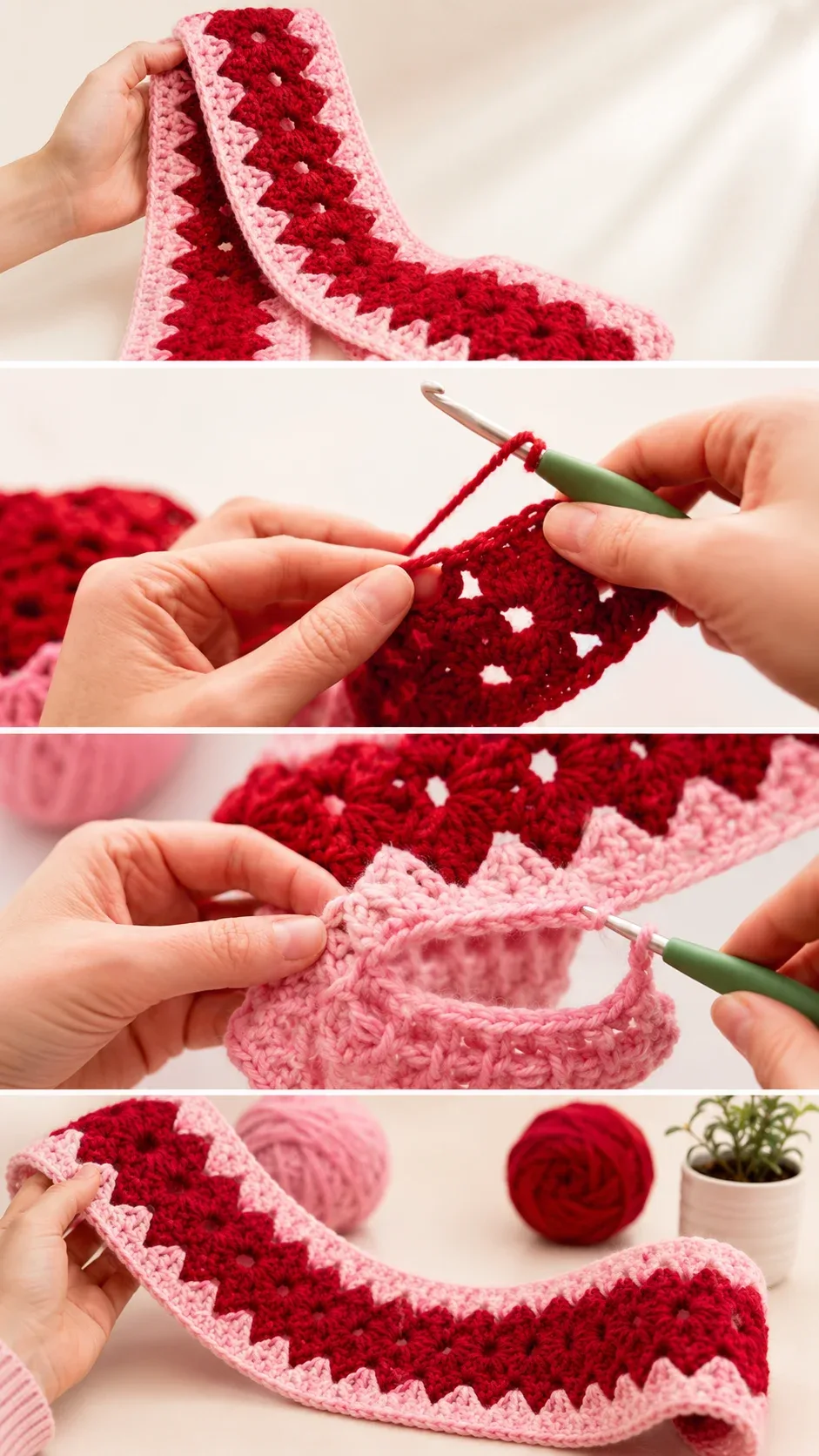 Crochet Mile-A-Minute Blanket: A Bold Timeless Treasure pattern
