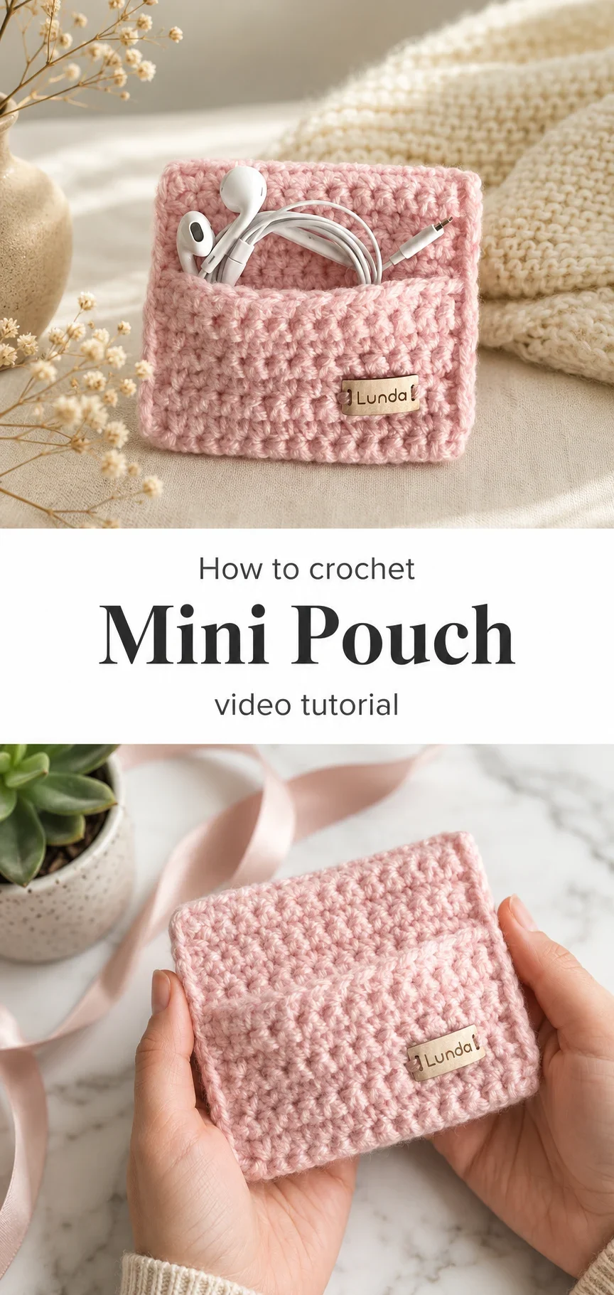 Crochet Mini Pouch: A Charming Everyday Accessory