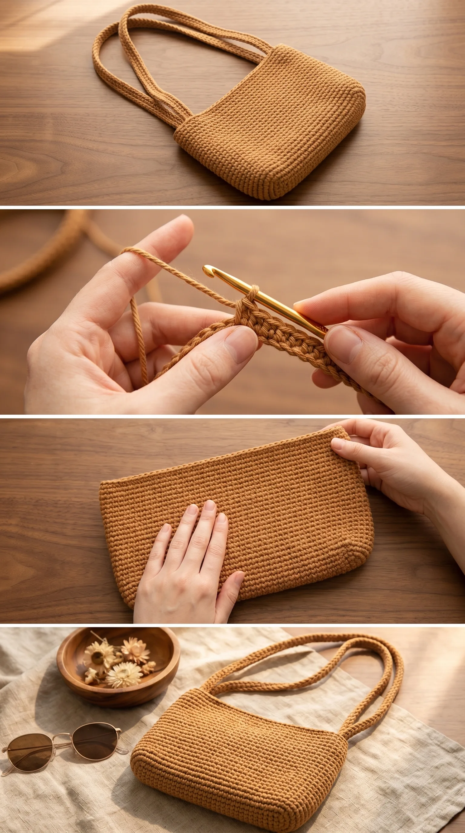 Crochet Mini Shoulder Bag: A Chic Everyday Accessory pattern