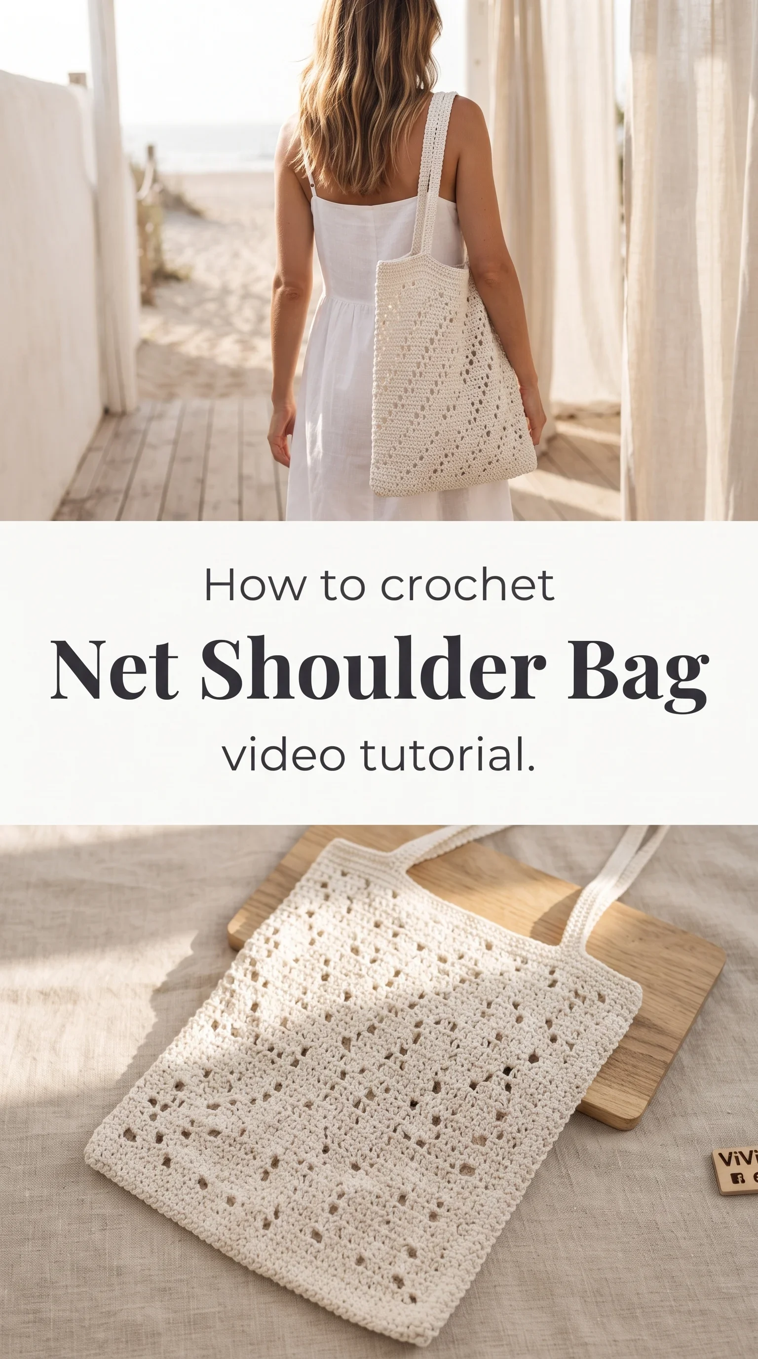 Crochet Net Shoulder Bag: A Breezy Summer Essential