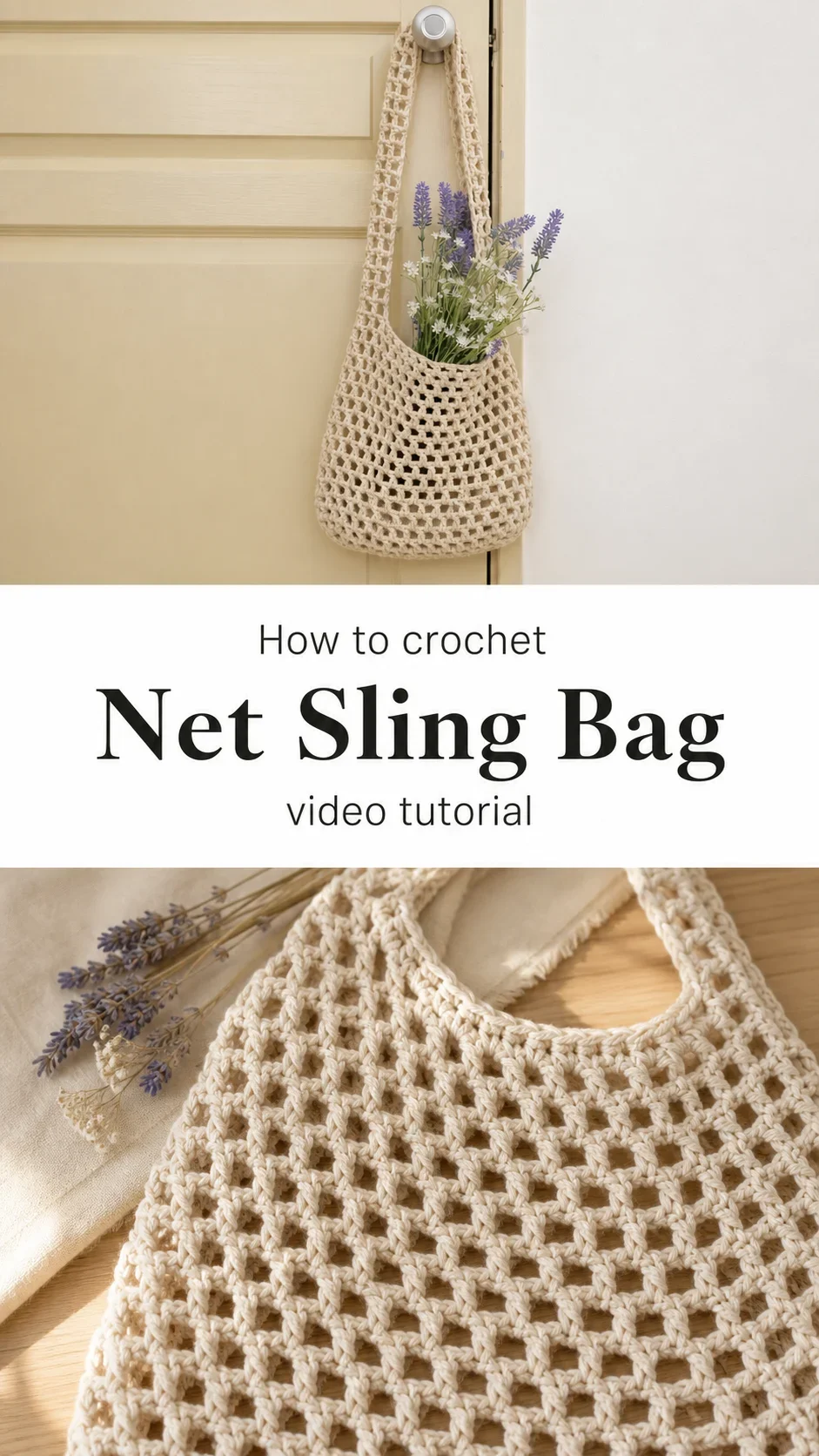 Crochet Net Sling Bag: A Breezy Summer Essential