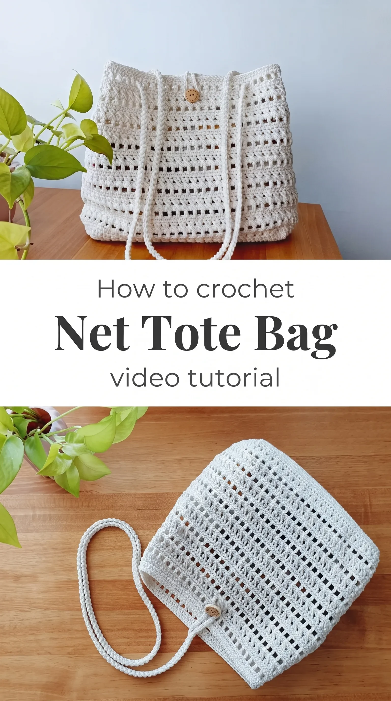 Crochet Net Tote Bag: A Versatile Handmade Essential