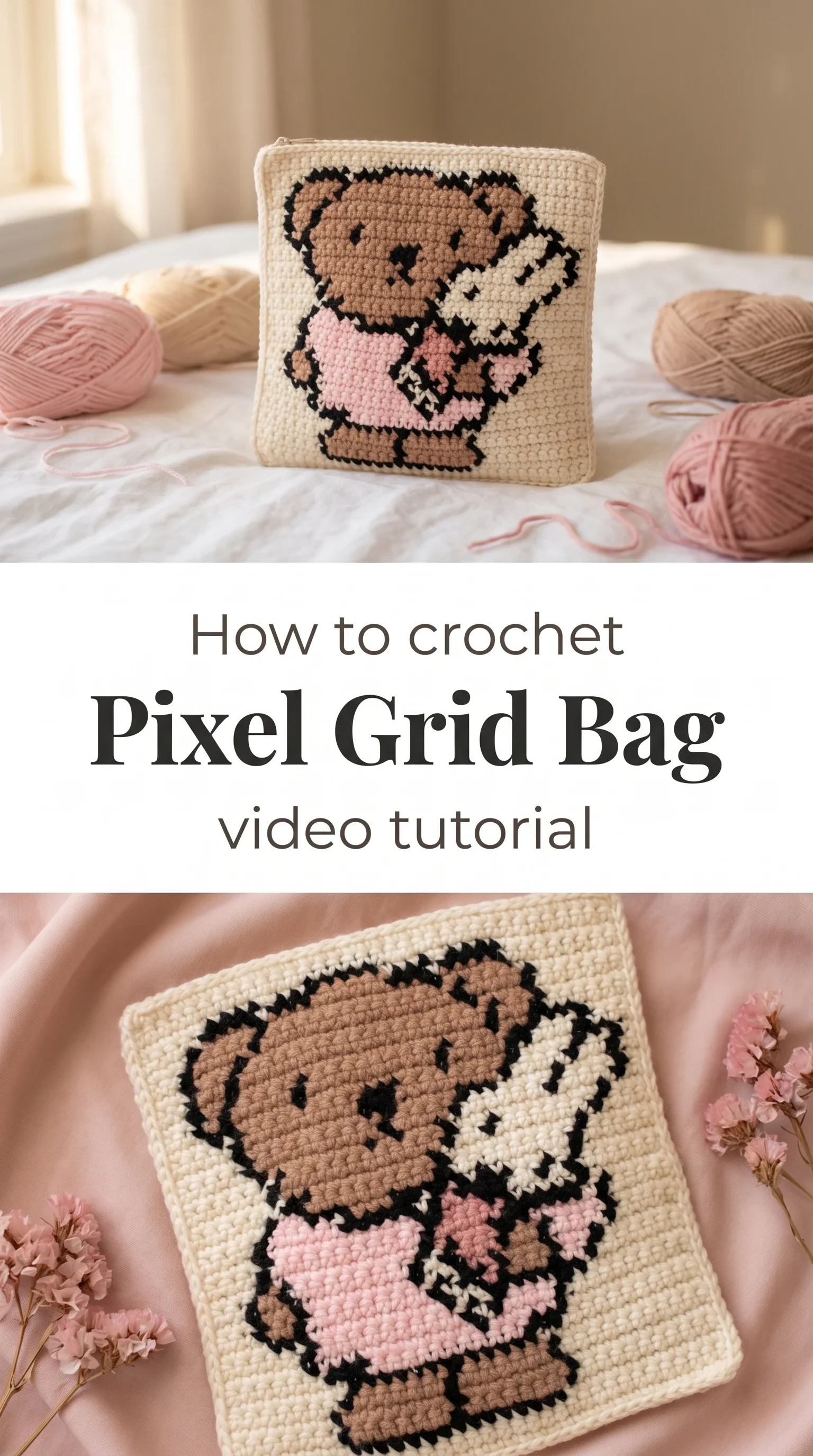 Crochet Pixel Grid Designs: A Creative and Versatile Collection