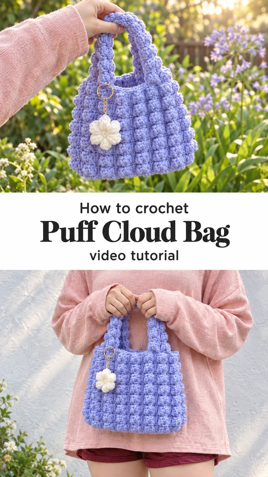 Crochet Puff Cloud Bag: A Whimsical Everyday Charm