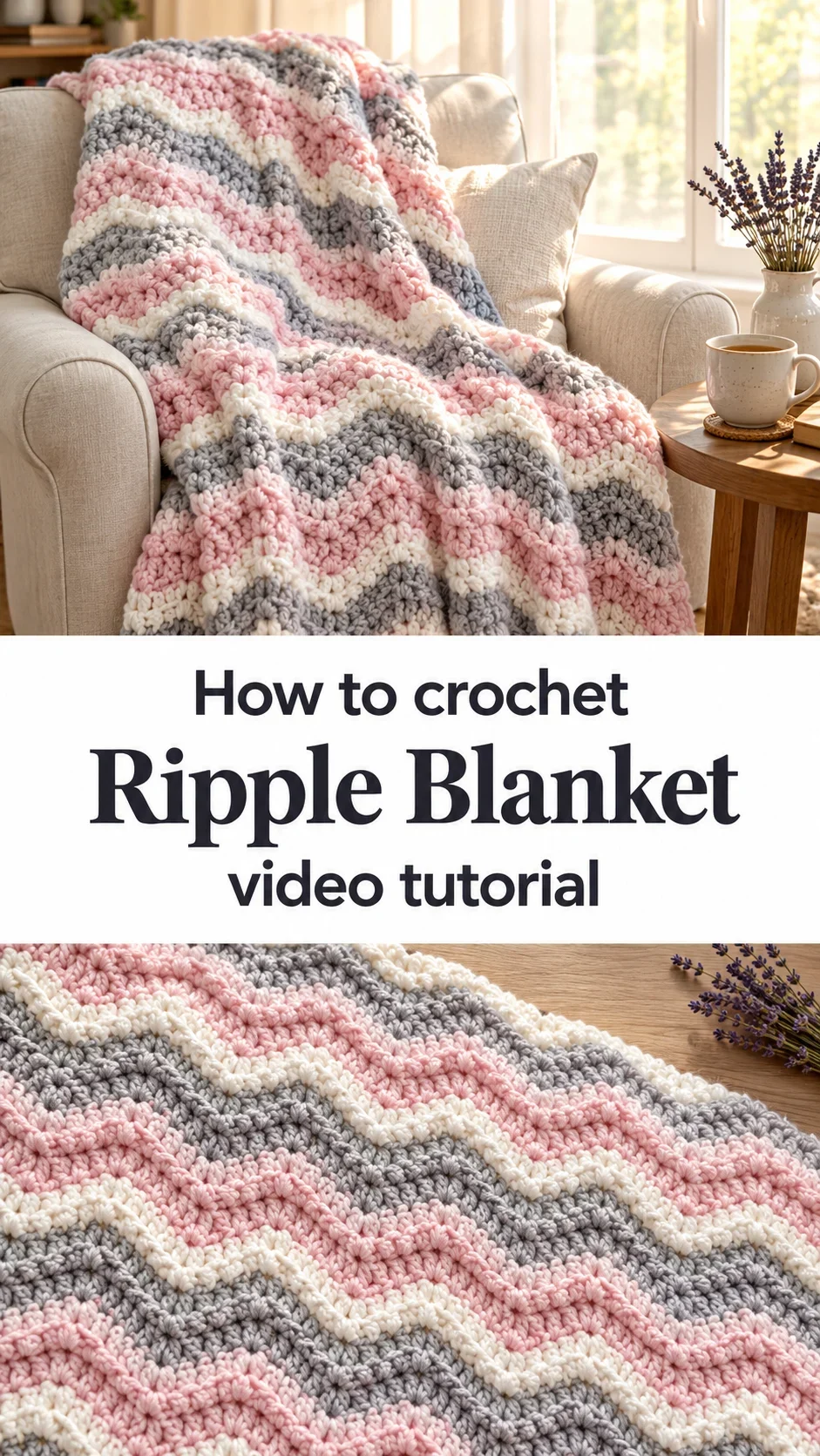 Crochet Ripple Blanket: A Soft and Timeless Treasure