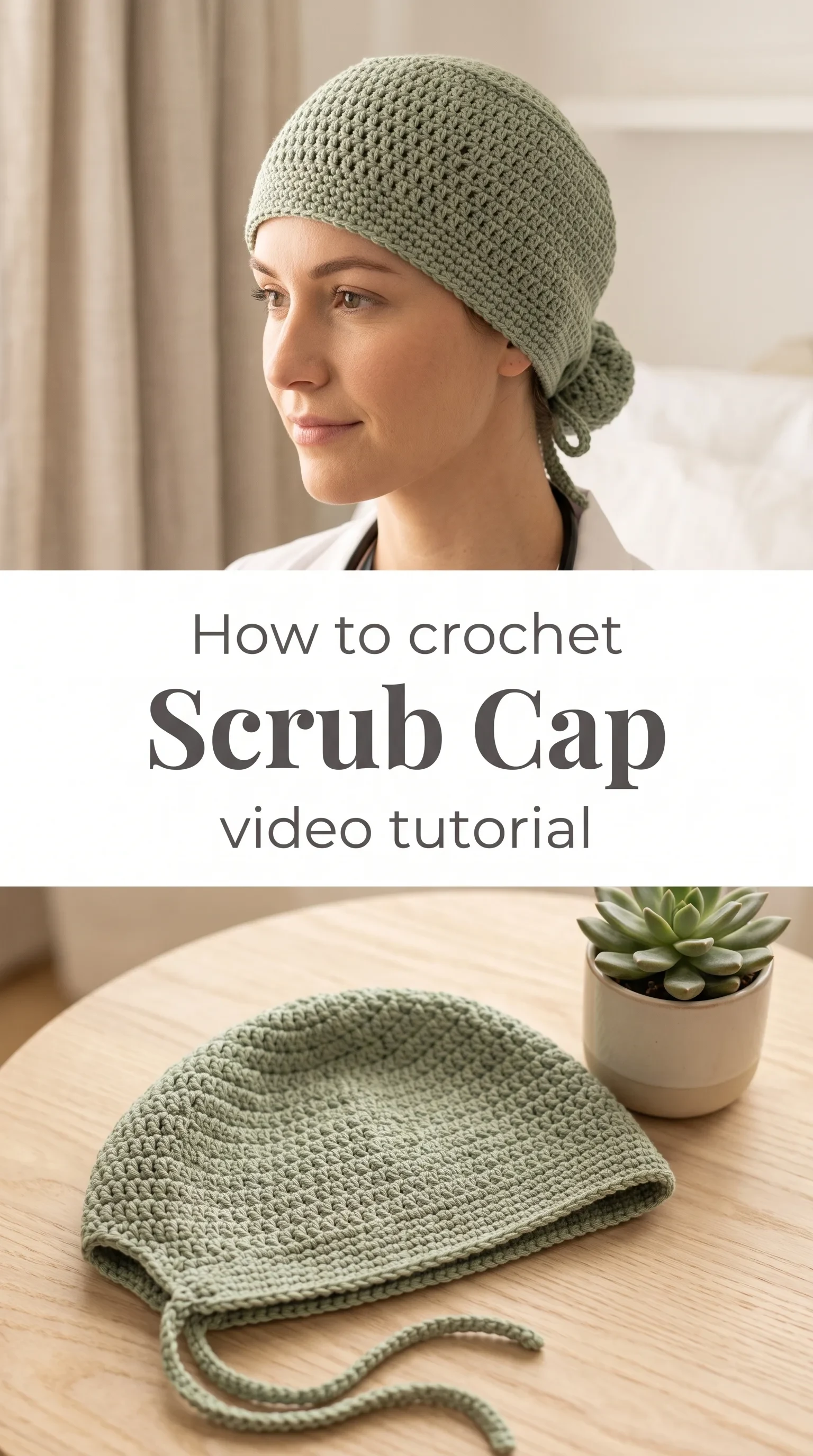 Crochet Scrub Cap: A Practical Medical Essential
