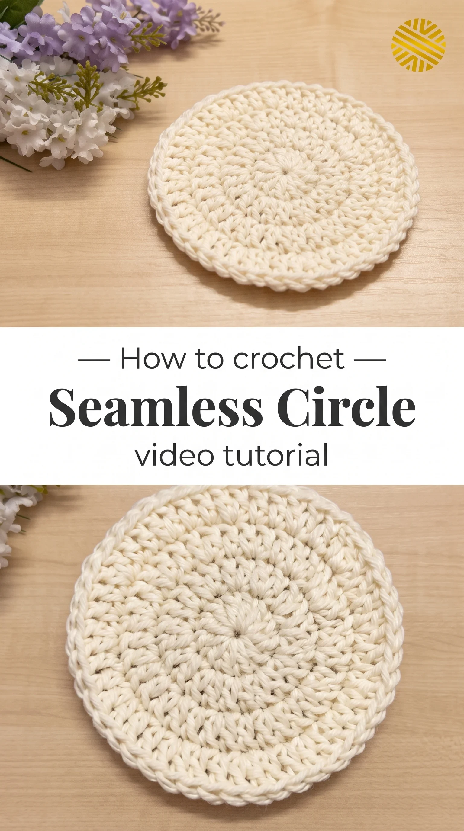 Crochet Seamless Circle: A Perfect Foundation Piece