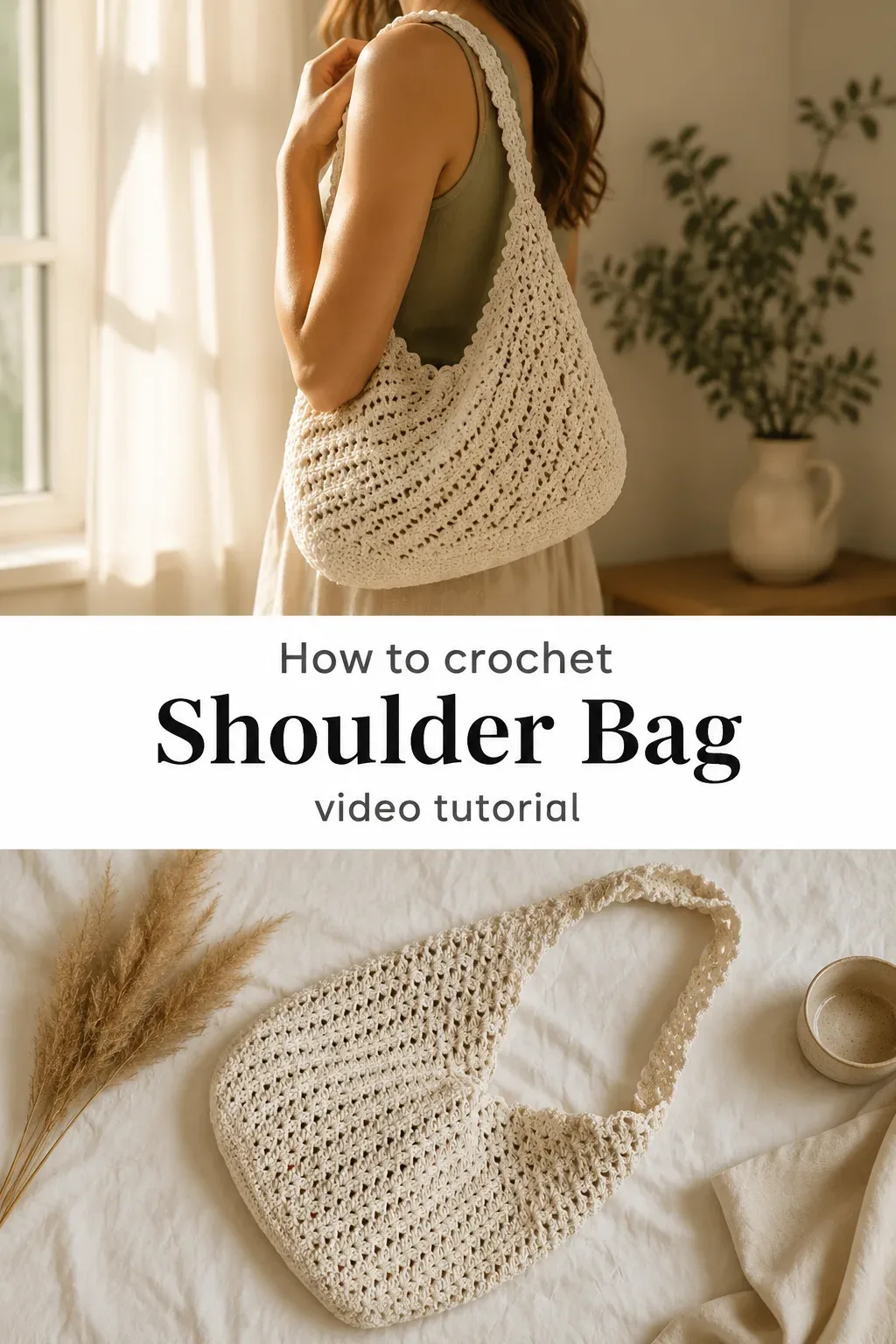 Crochet Shoulder Bag: A Chic and Versatile Accessory