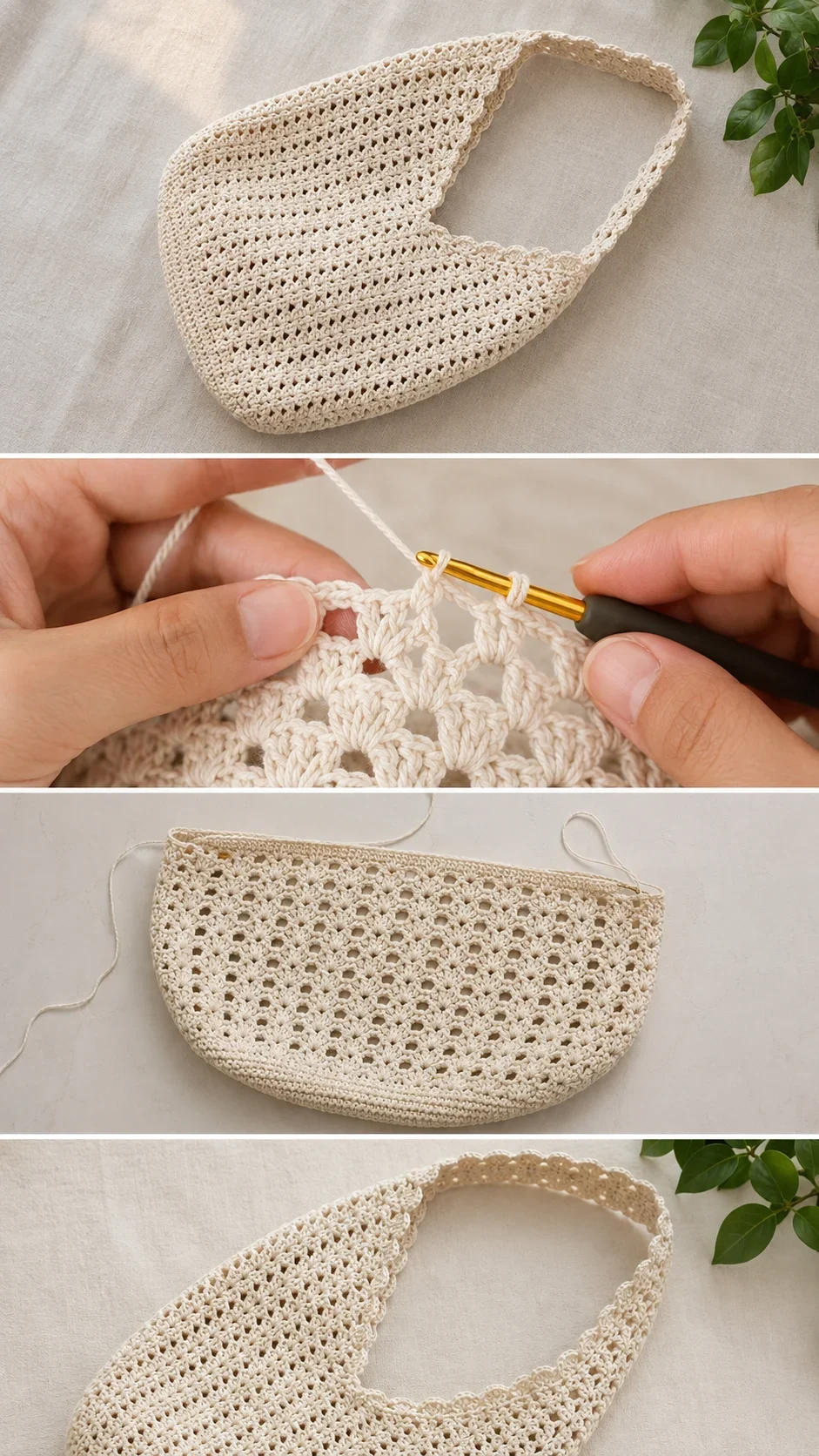 Crochet Shoulder Bag: A Chic and Versatile Accessory pattern