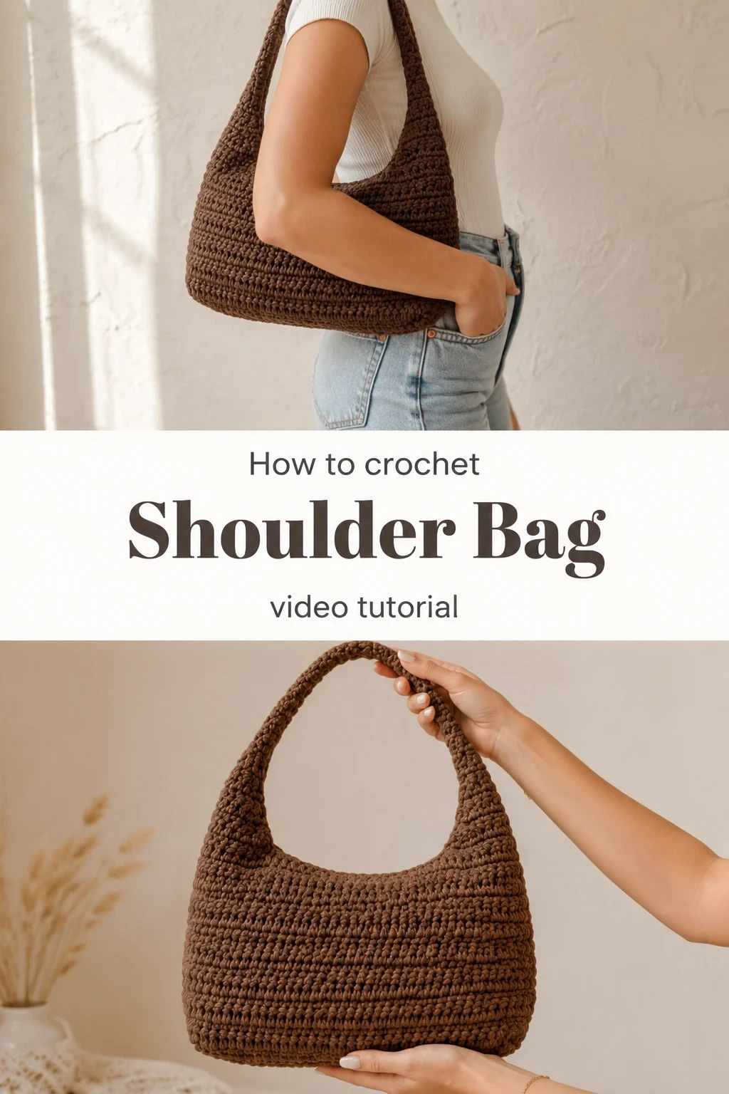 Crochet Shoulder Bag: A Chic and Versatile Everyday Essential