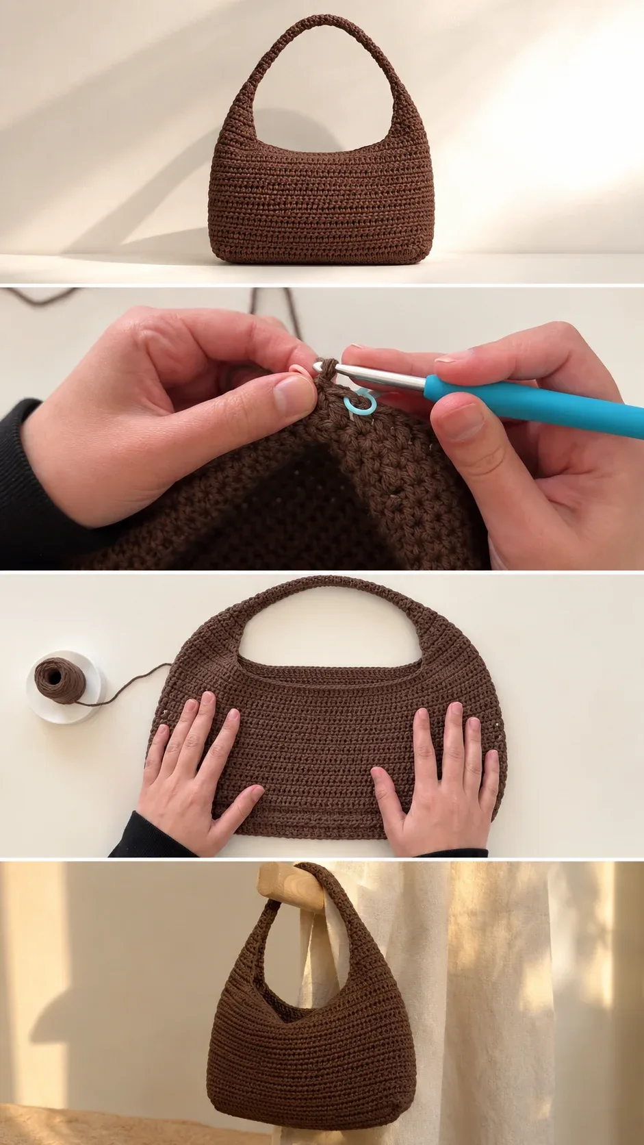 Crochet Shoulder Bag: A Chic and Versatile Everyday Essential pattern
