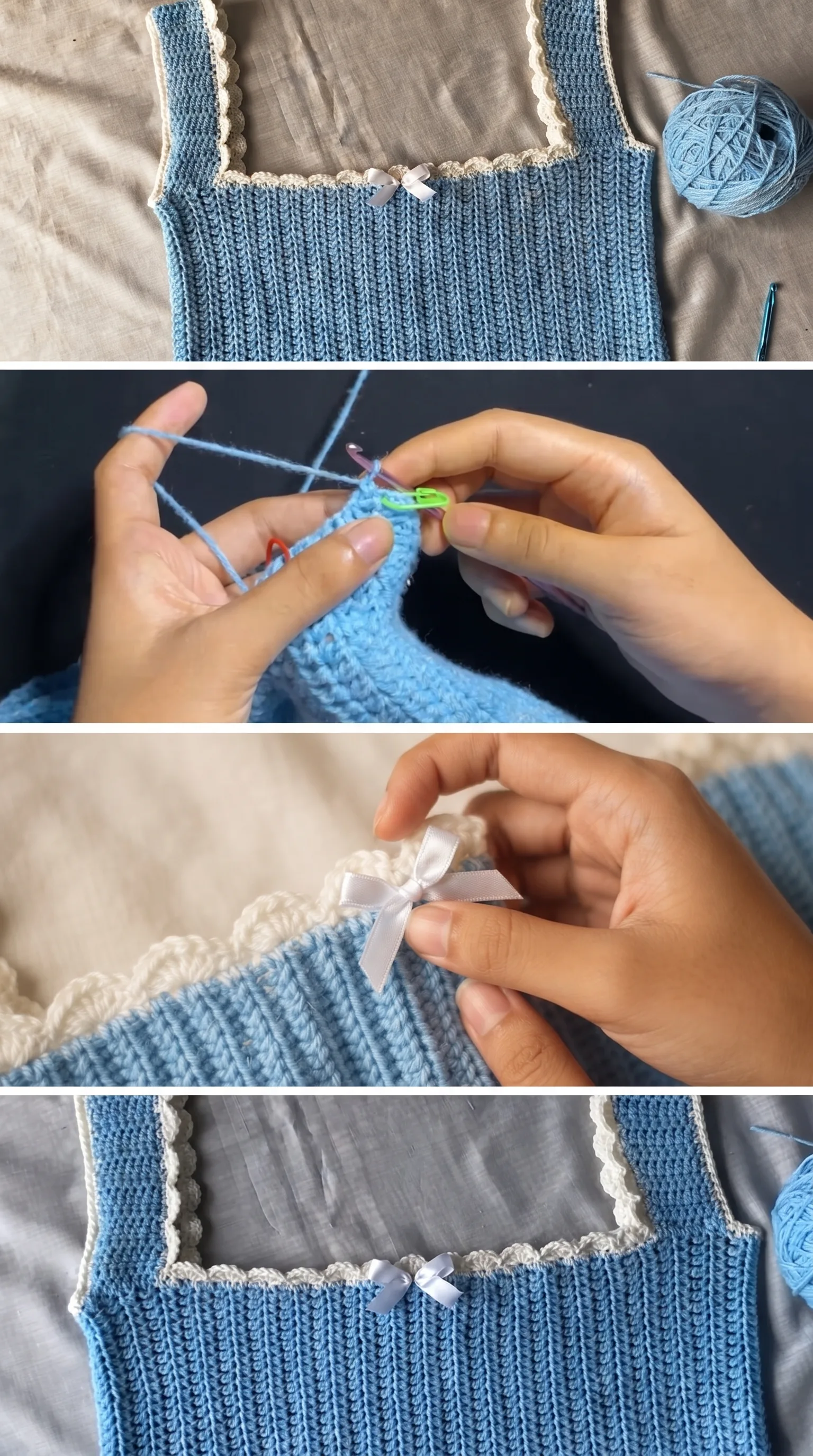 Crochet Skyla Top: A Delicate Summer Essential pattern