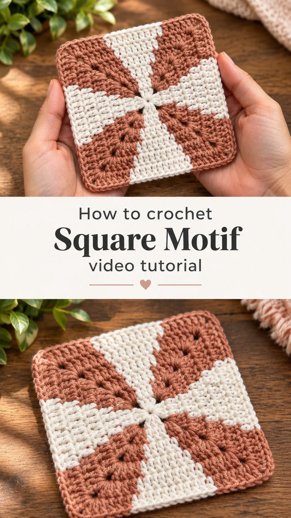Crochet Square Motif: A Timeless and Elegant Classic
