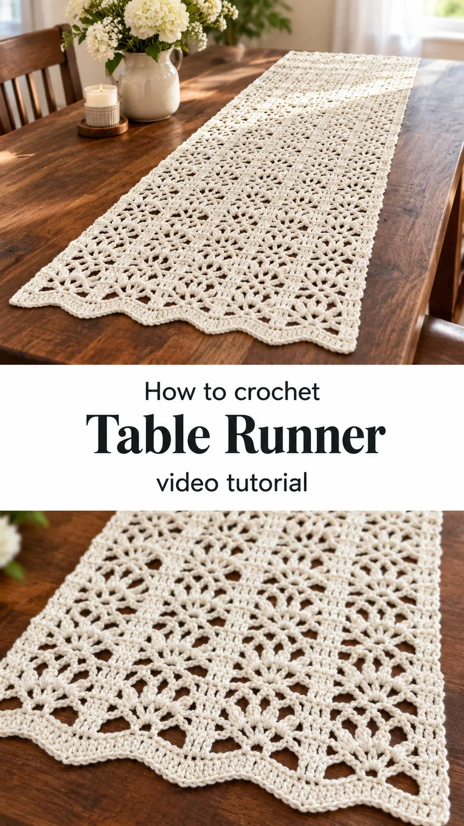 Crochet Table Runner: A Timeless and Elegant Accent