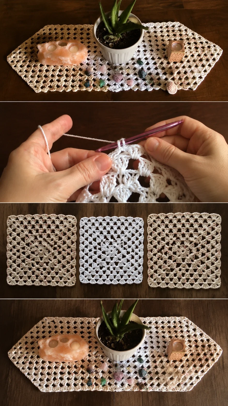 Crochet Table Runner: A Timeless Home Décor Accent pattern