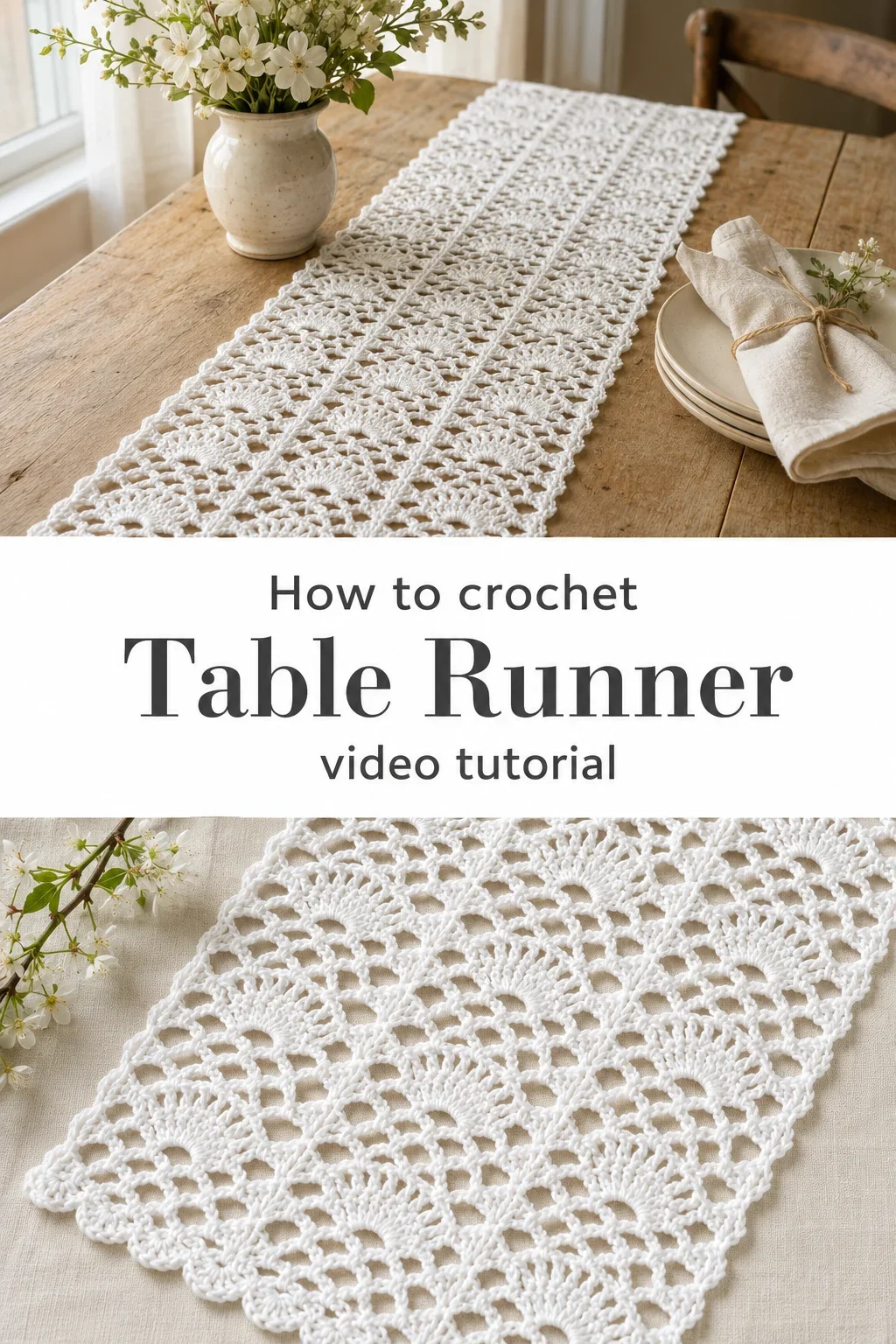 Crochet Table Runner: An Elegant and Timeless Accent