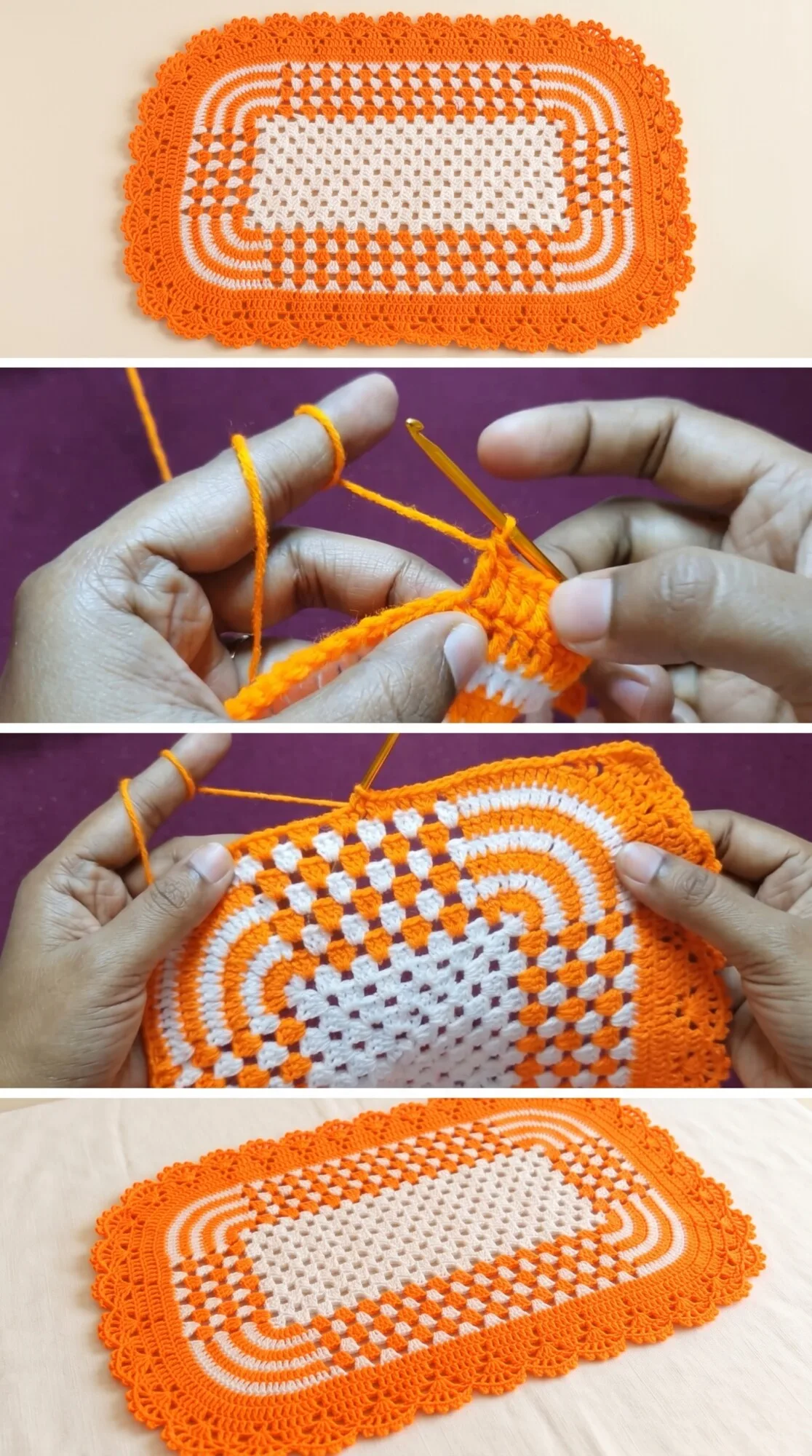 Crochet Table Runner: An Elegant Dining Accent pattern