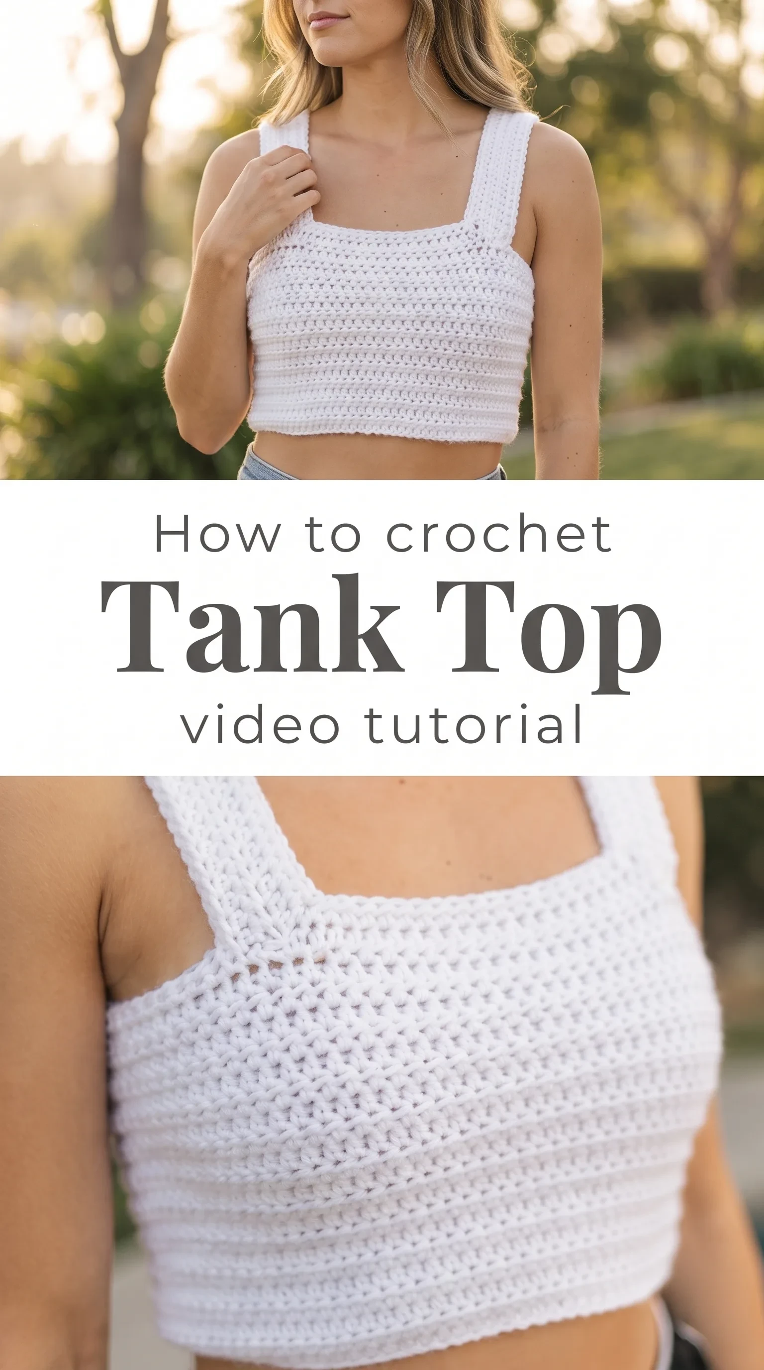 Crochet Tank Top: A Breezy Summer Essential