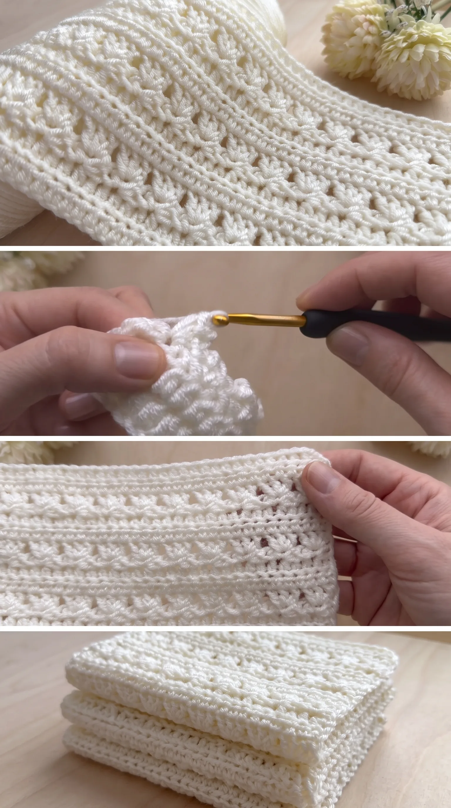 Crochet Textured Blanket: A Beautiful Versatile Classic pattern