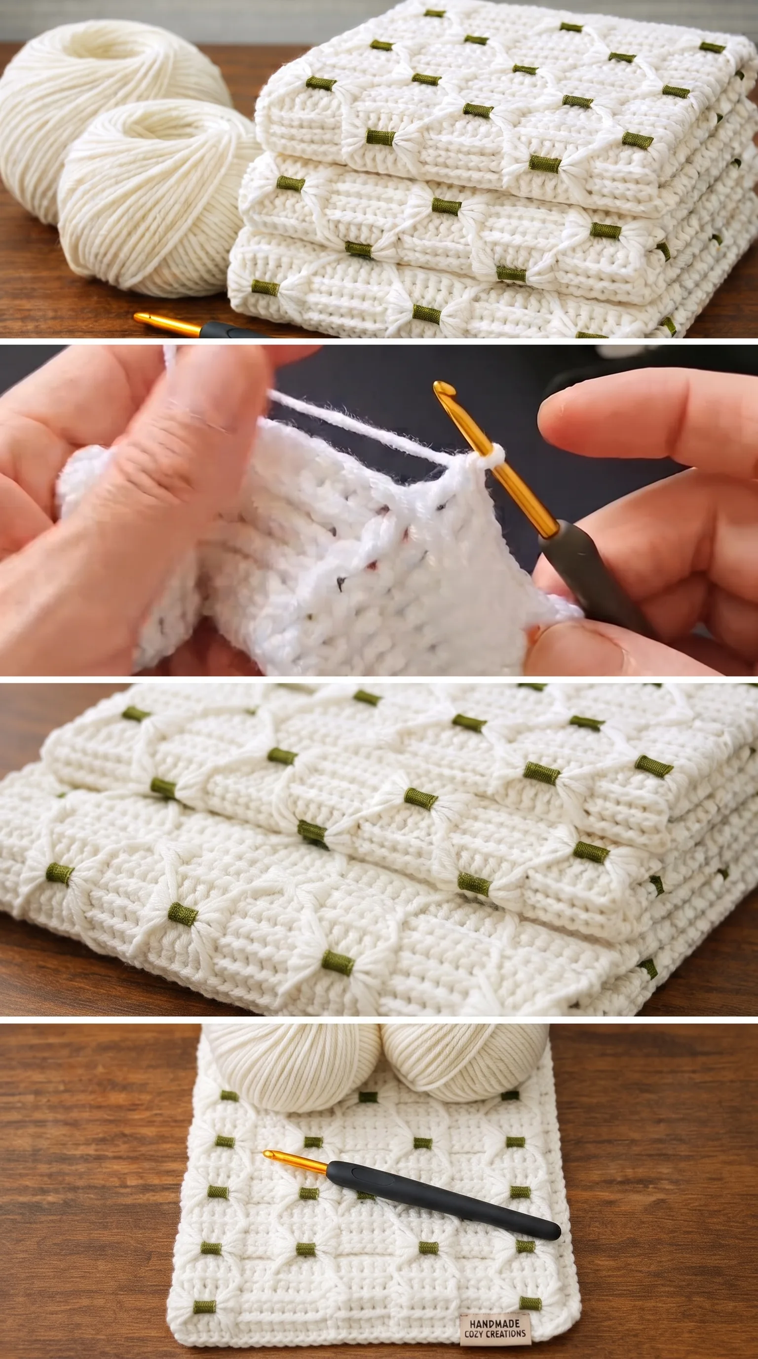 Crochet Textured Blanket: A Luxurious Handmade Essential pattern