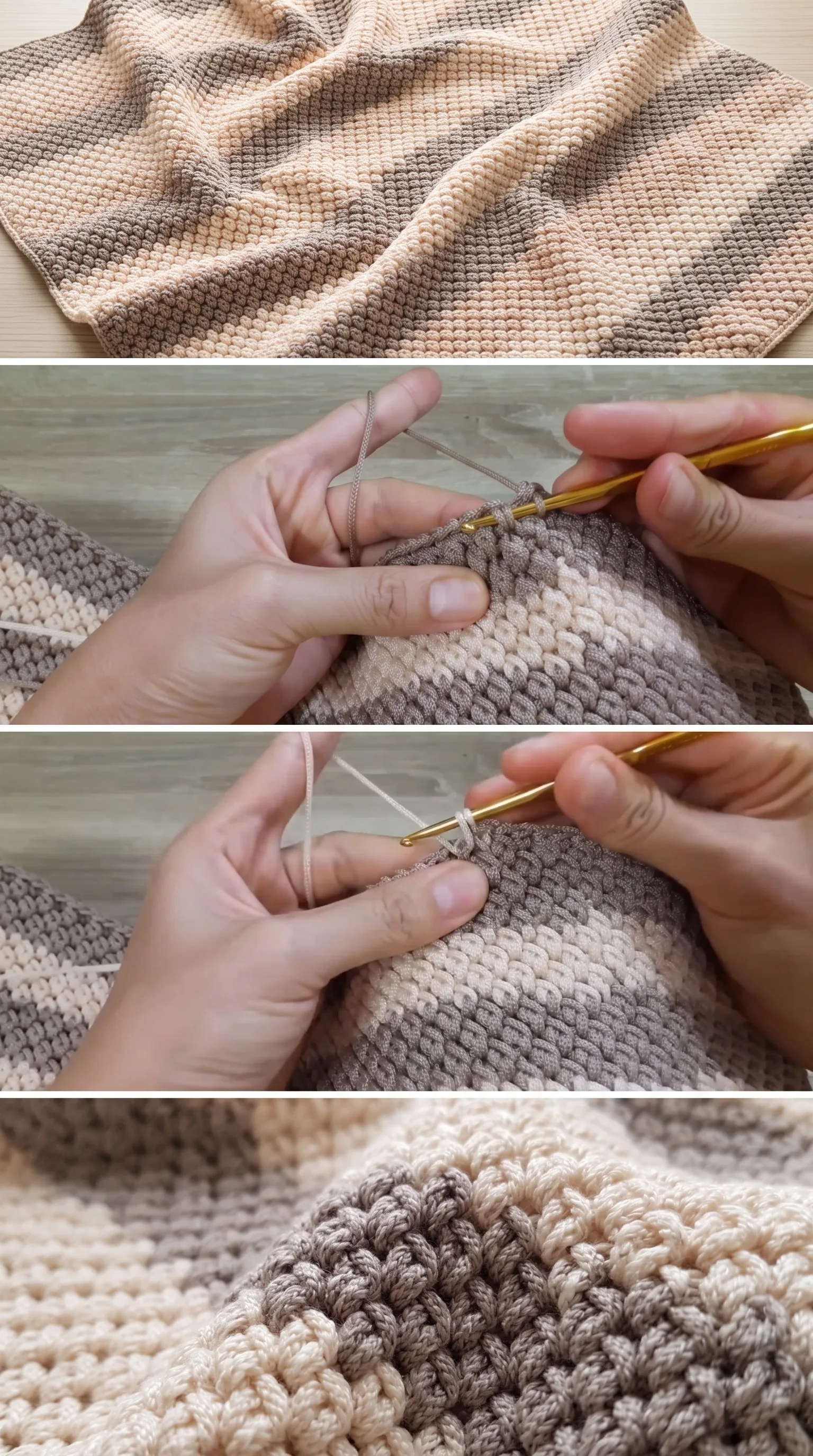 Crochet Thai Stitch Rope: A Textured Artisan Technique pattern