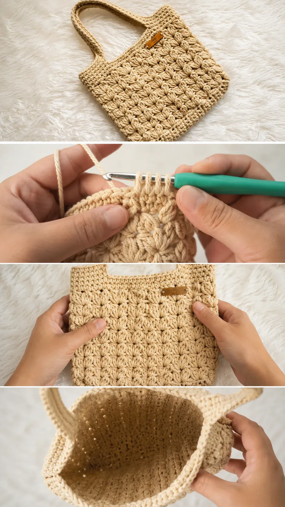 Crochet Tote Bag: A Chic and Timeless Accessory pattern