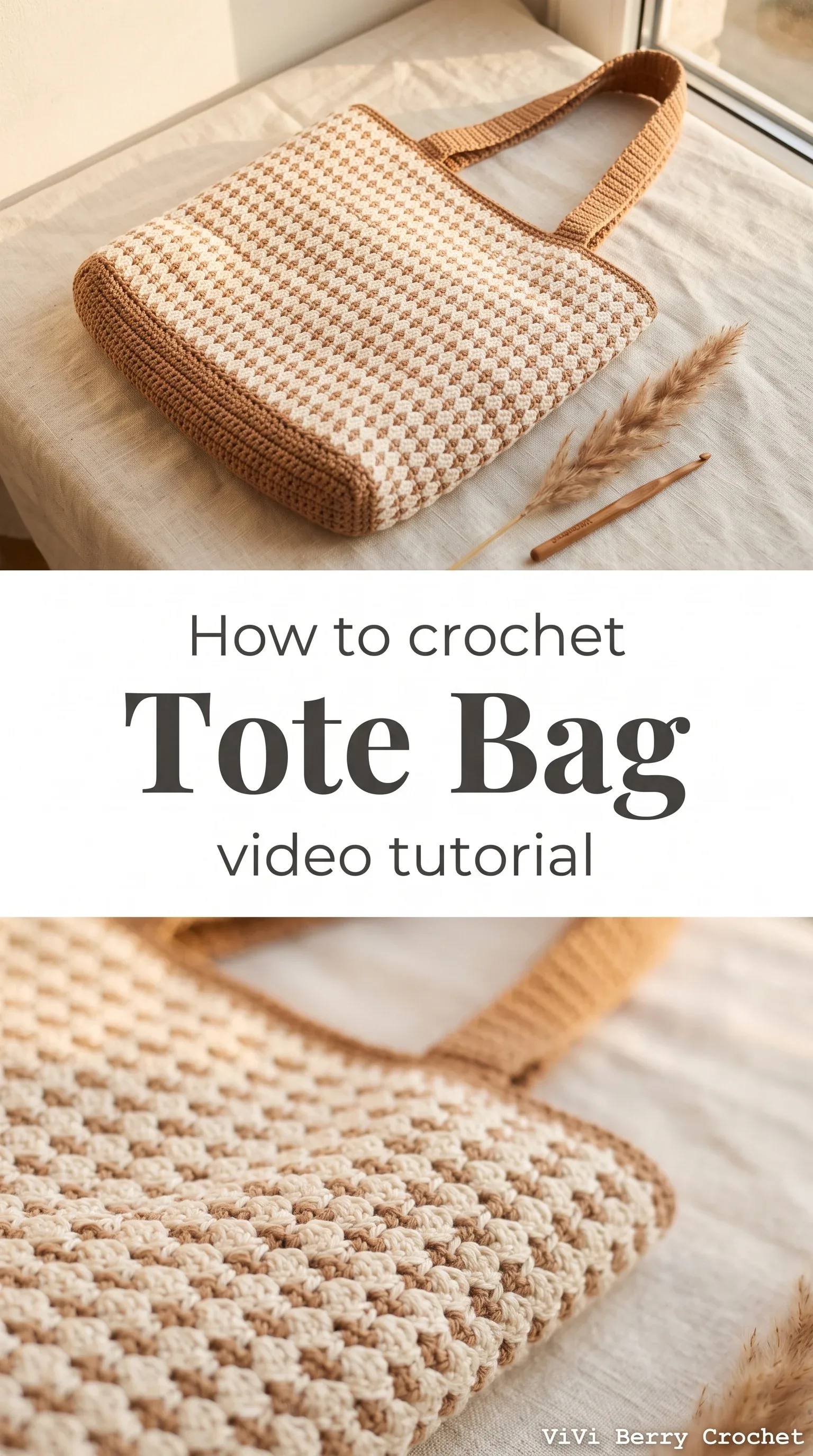 Crochet Tote Bag: A Practical Everyday Essential