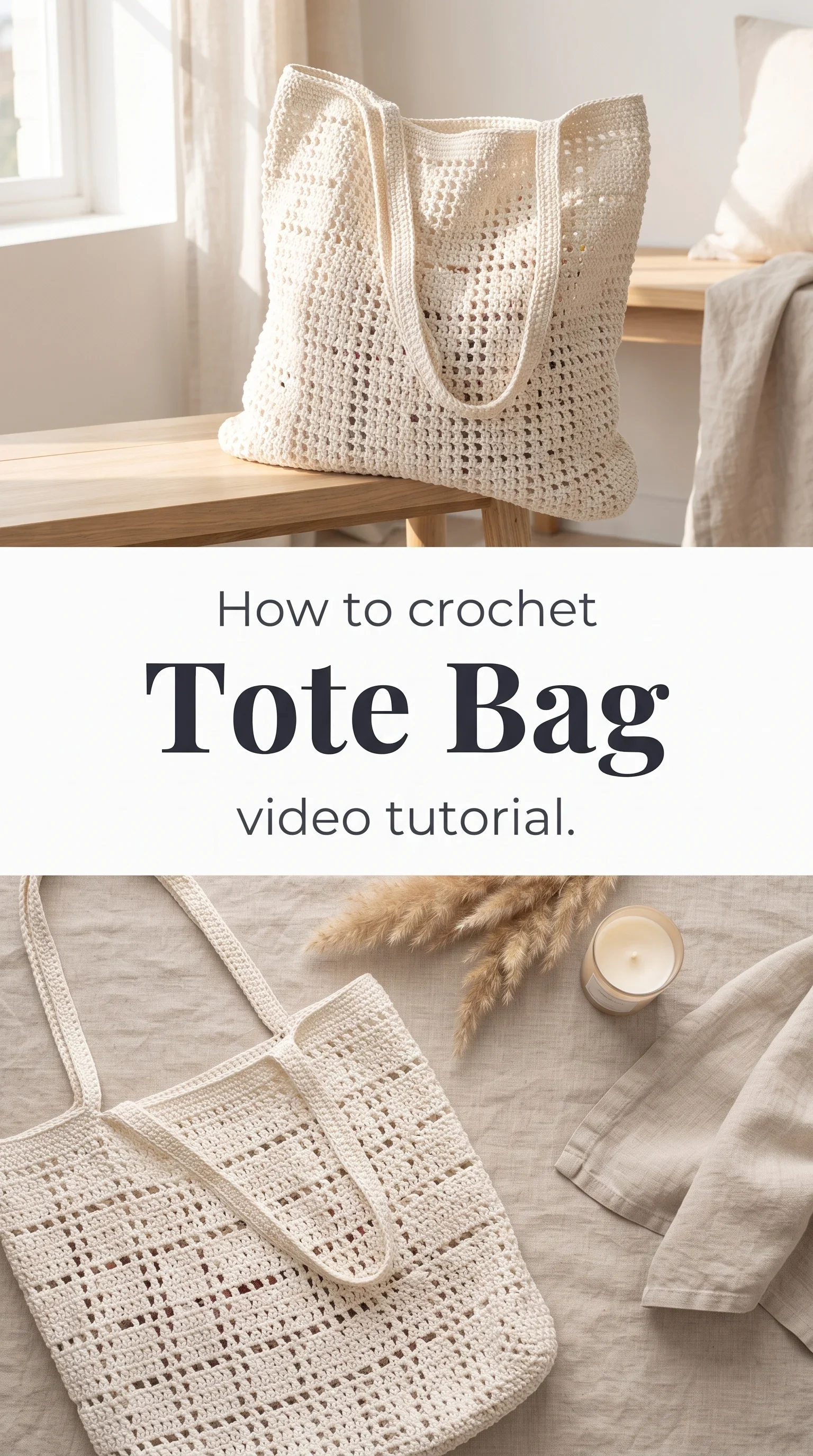 Crochet Tote Bag: A Stylish Everyday Essential