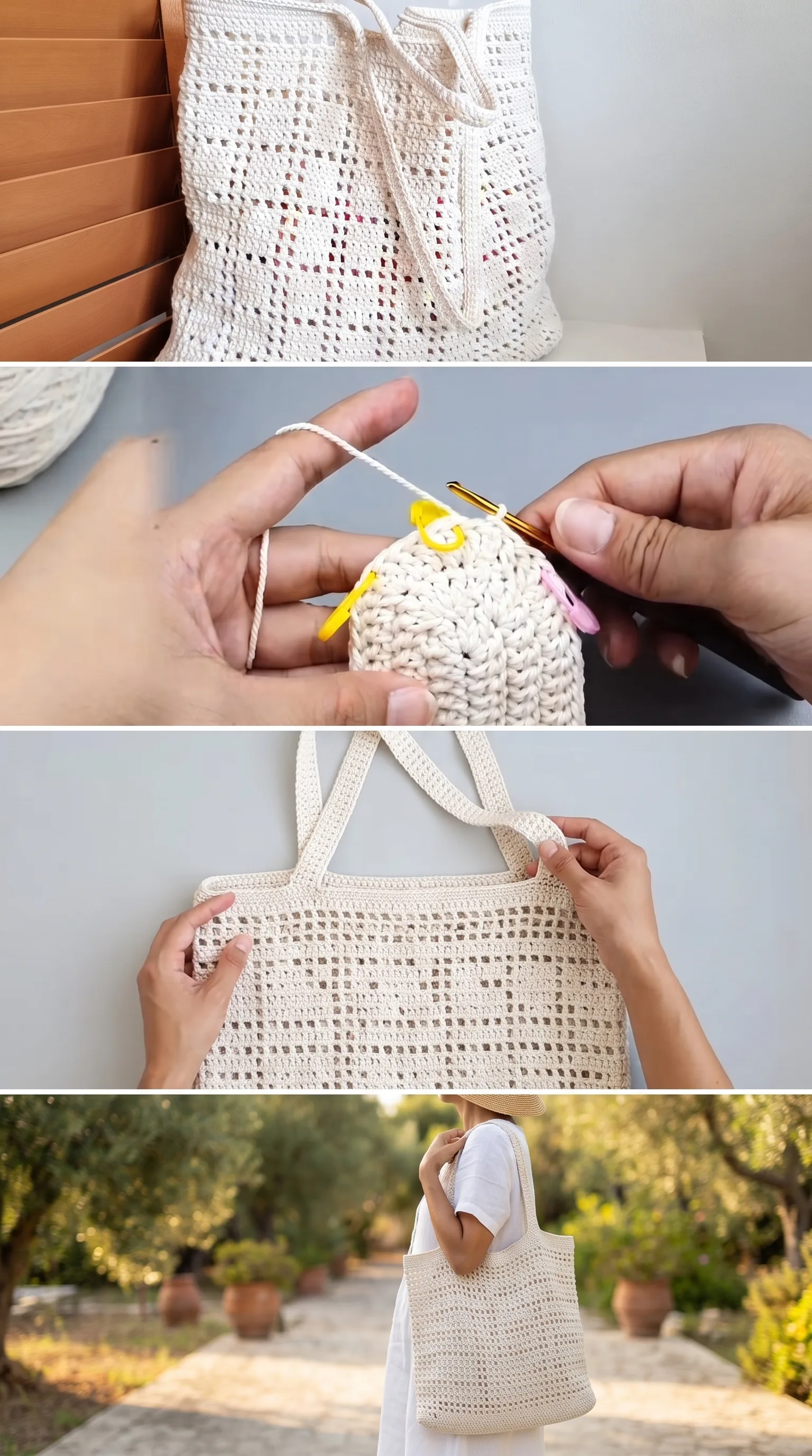 Crochet Tote Bag: A Stylish Everyday Essential pattern