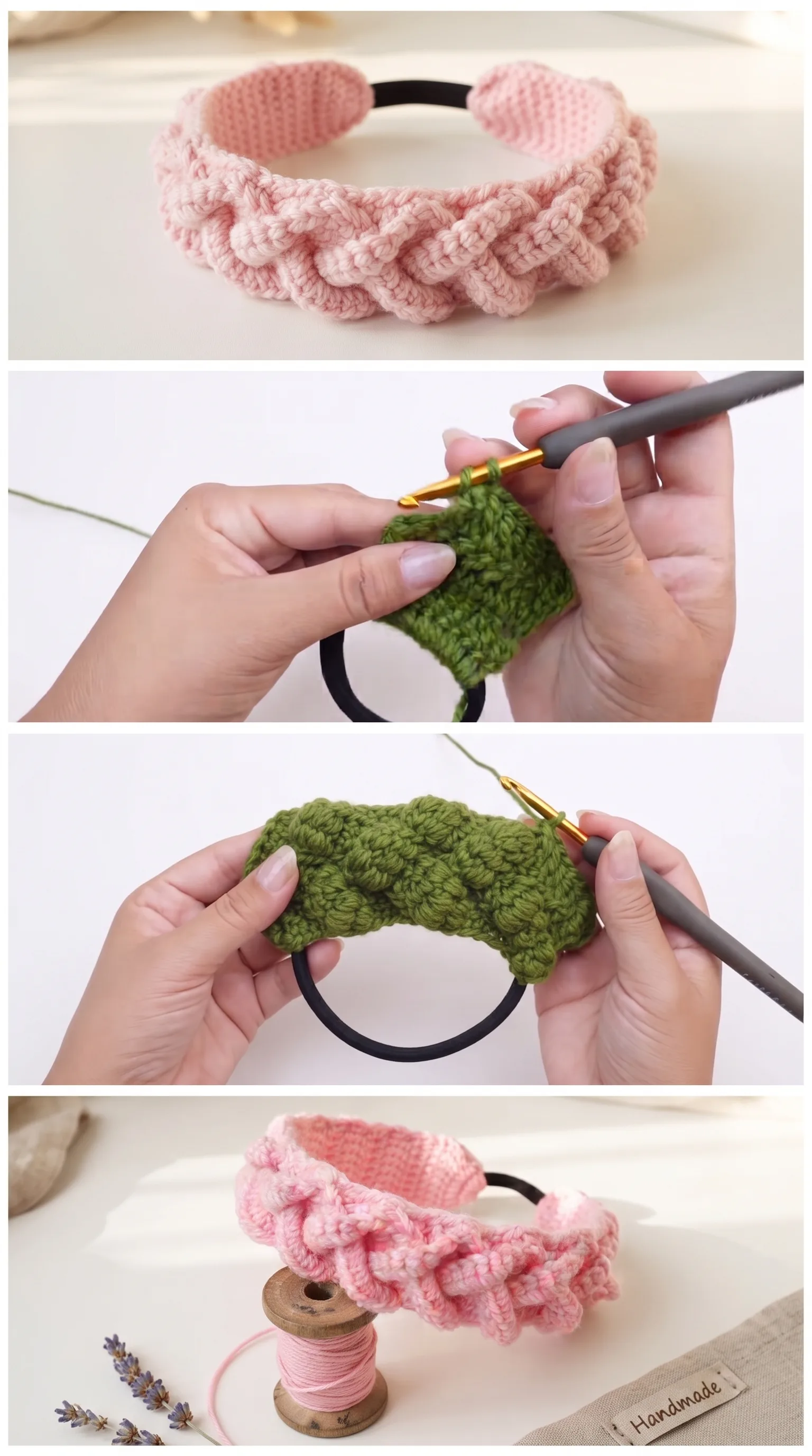 Crochet Twisted Headband: A Charming Hair Accessory pattern