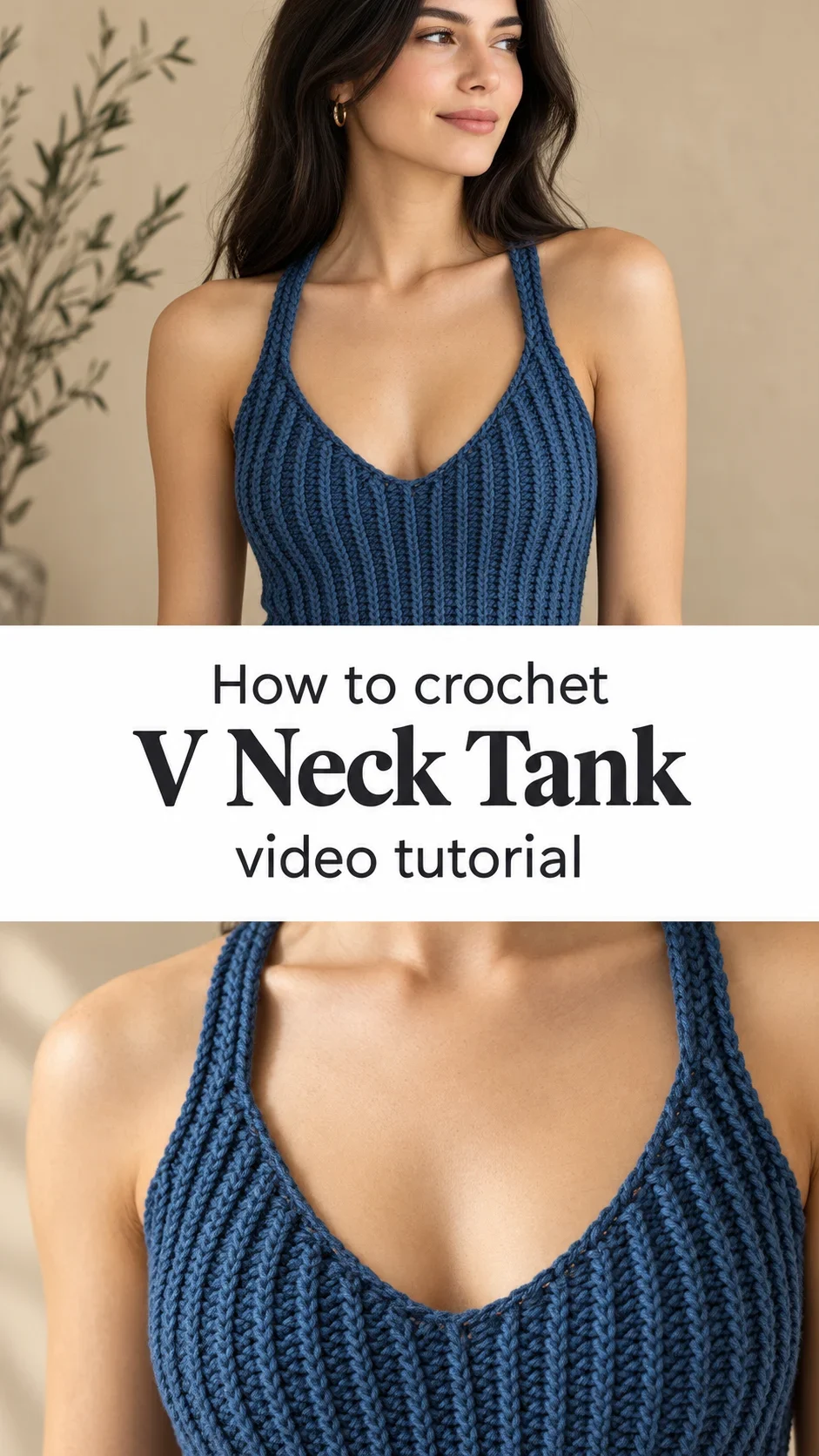 Crochet V Neck Tank: A Chic and Timeless Wardrobe Piece