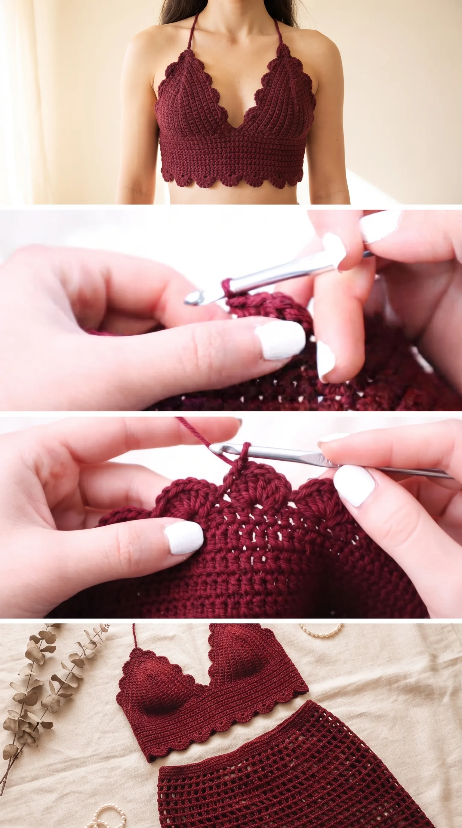 Crochet Valentine Set: A Romantic Wardrobe Essential pattern