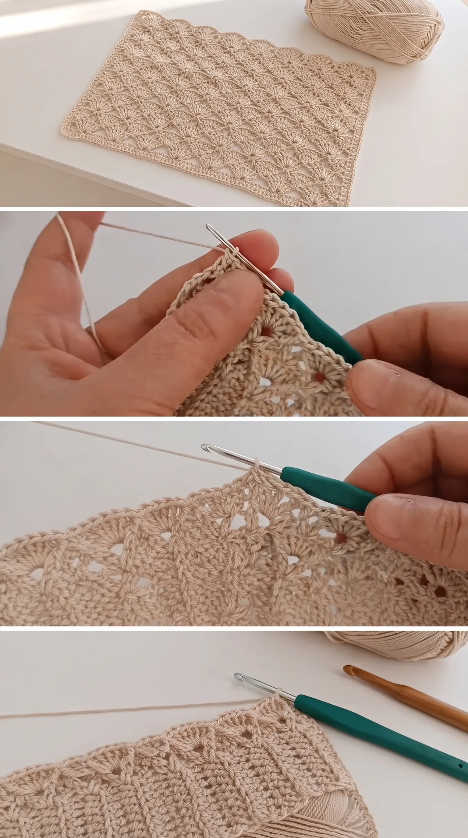 Crochet Versatile Stitch: A Universal and Elegant Design pattern