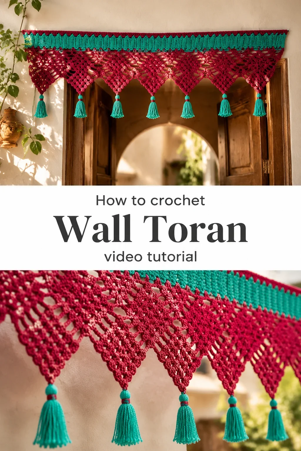Crochet Wall Toran: A Stunning Decorative Accent